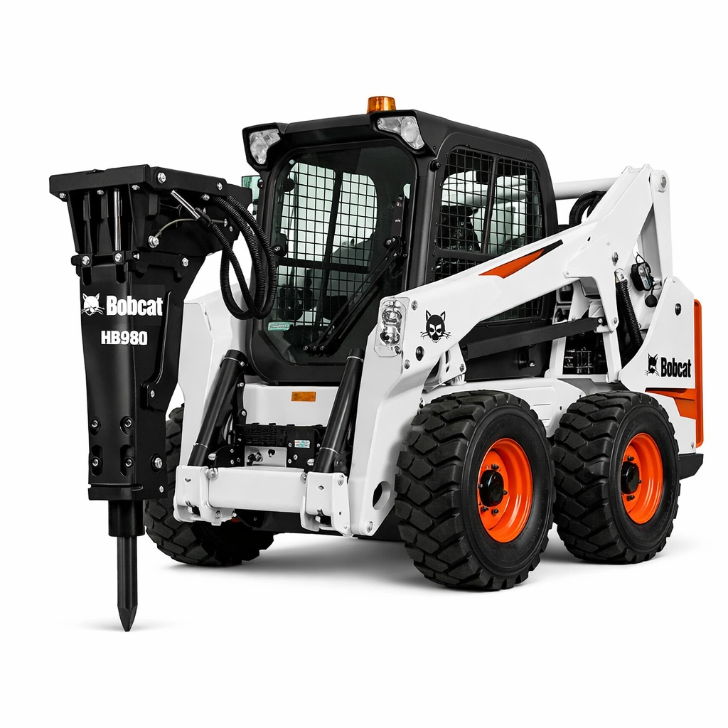 Bobcat Hydraulic Breaker (Drill) for rent in Saudi Arabia