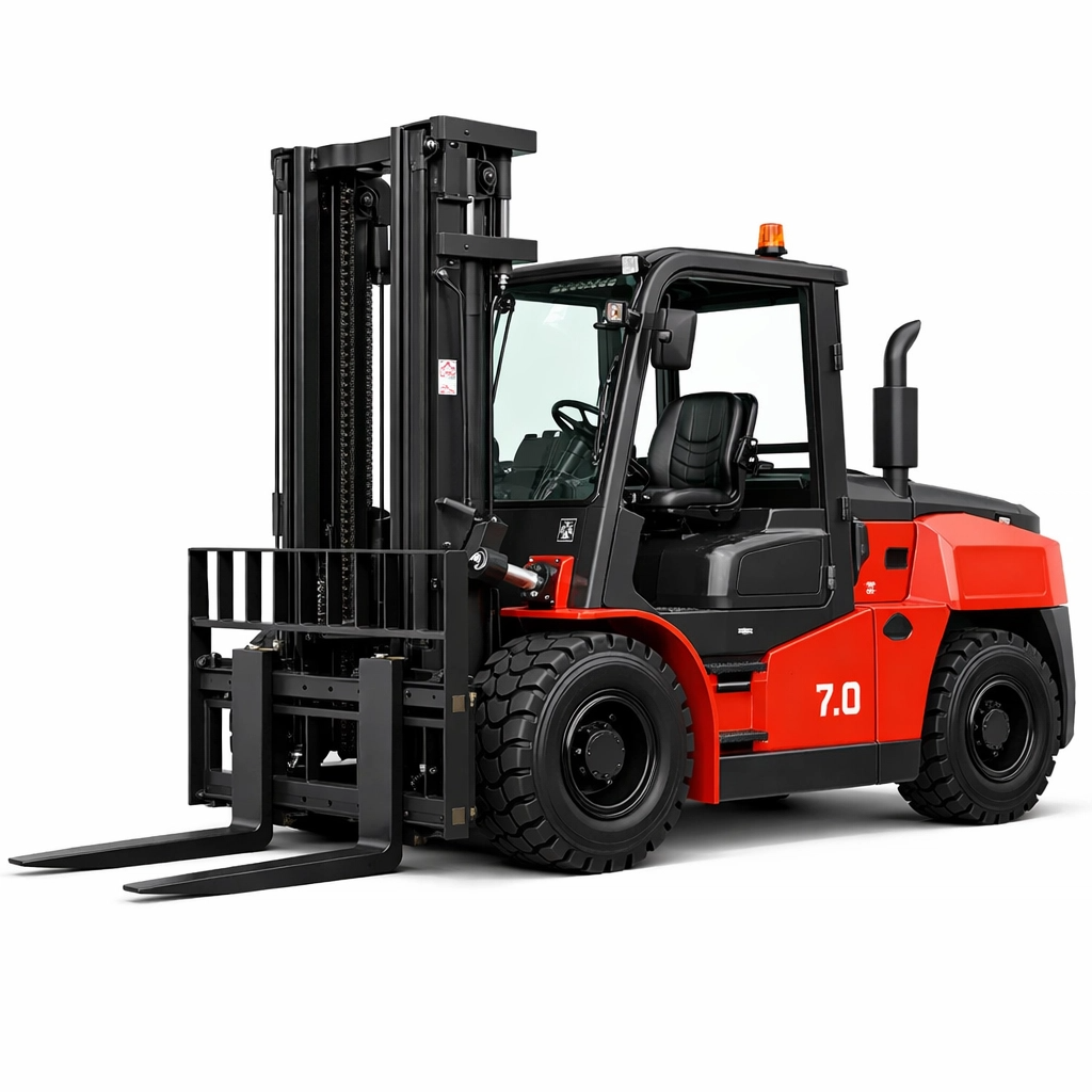 7 ton forklift for rent in Saudi Arabia - heavy duty forklift for factories and ports