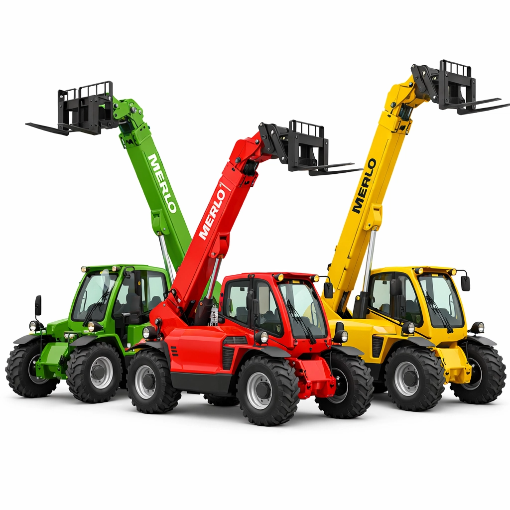 Merlo telehandler rental in Saudi Arabia