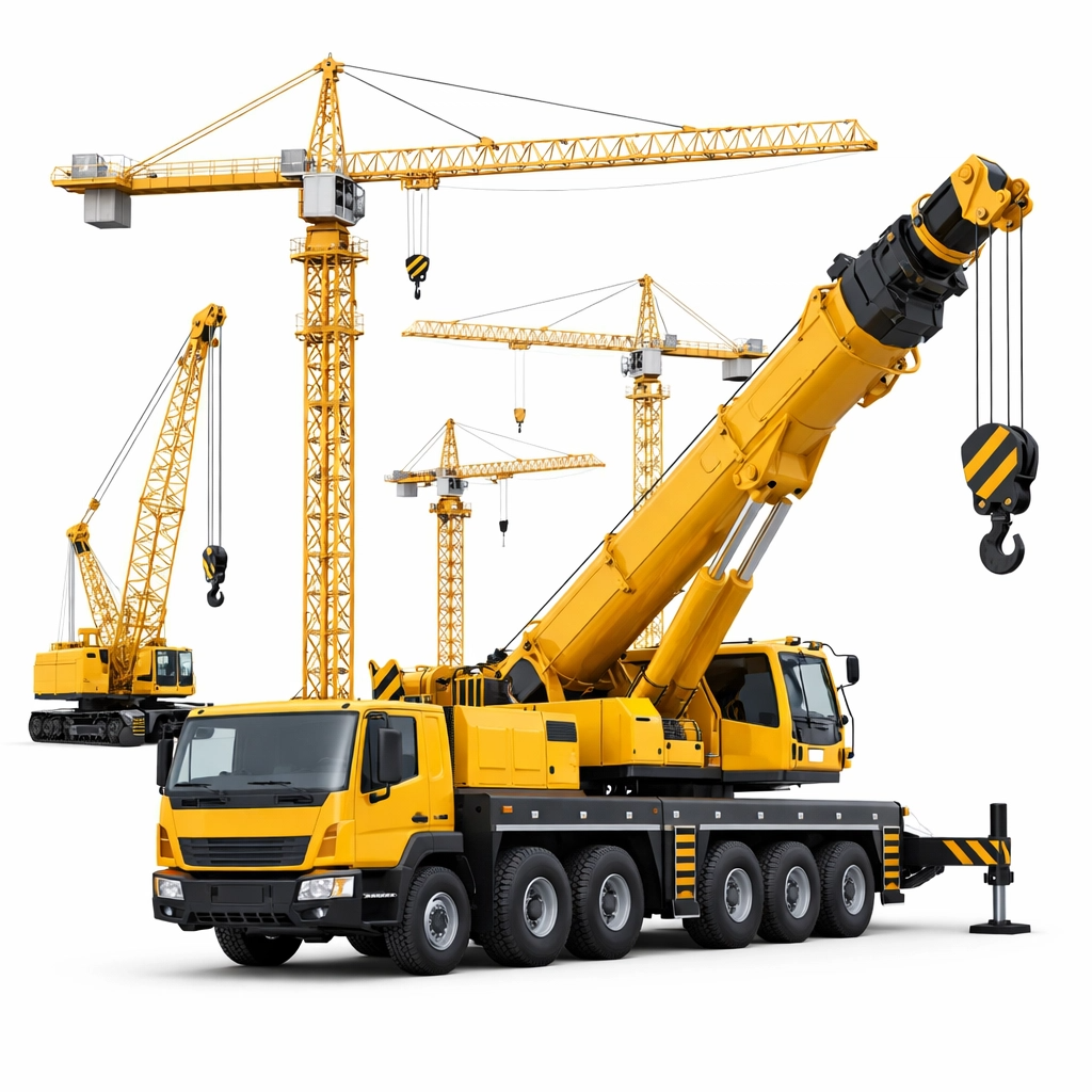 Crane rental in Saudi Arabia