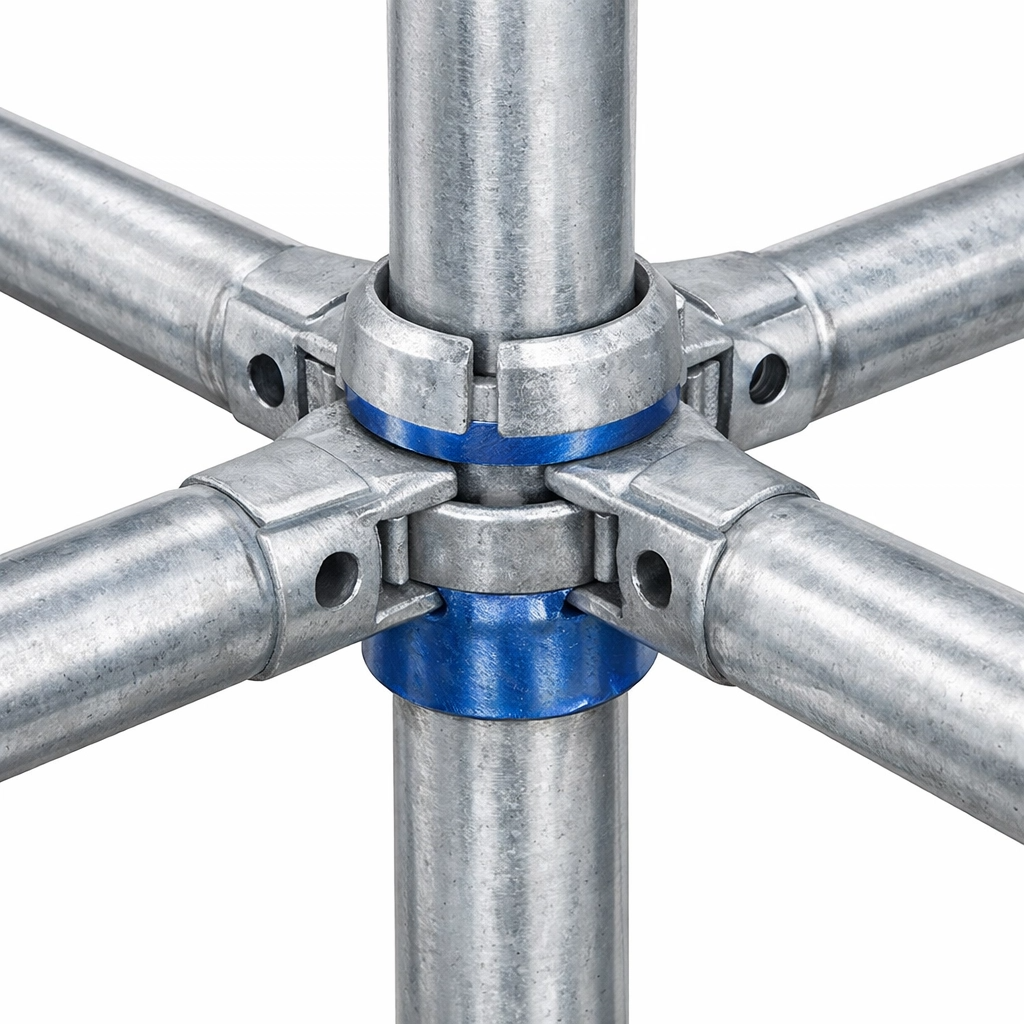 سقالات كوبلوك للايجار في السعودية - نظام Cuplock للصيانة الصناعية