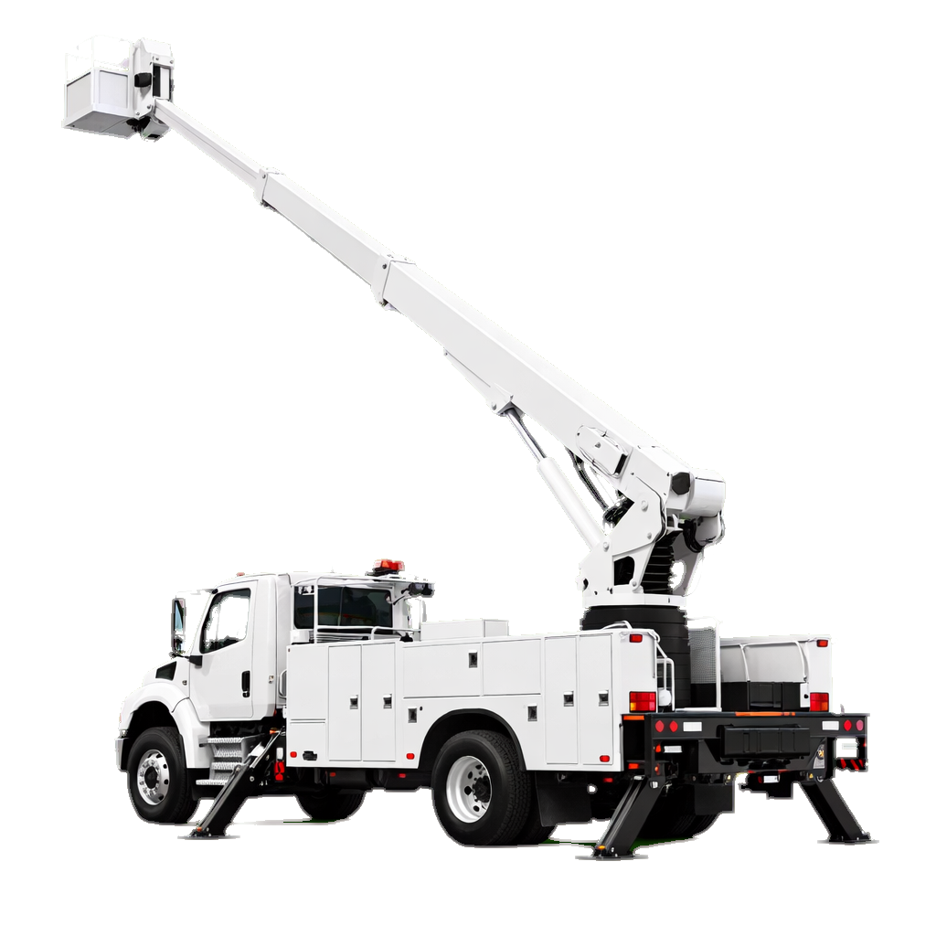 Bucket crane rental in Riyadh