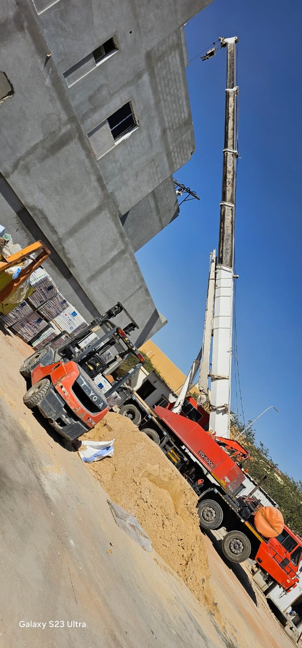 Crane rental in Jeddah