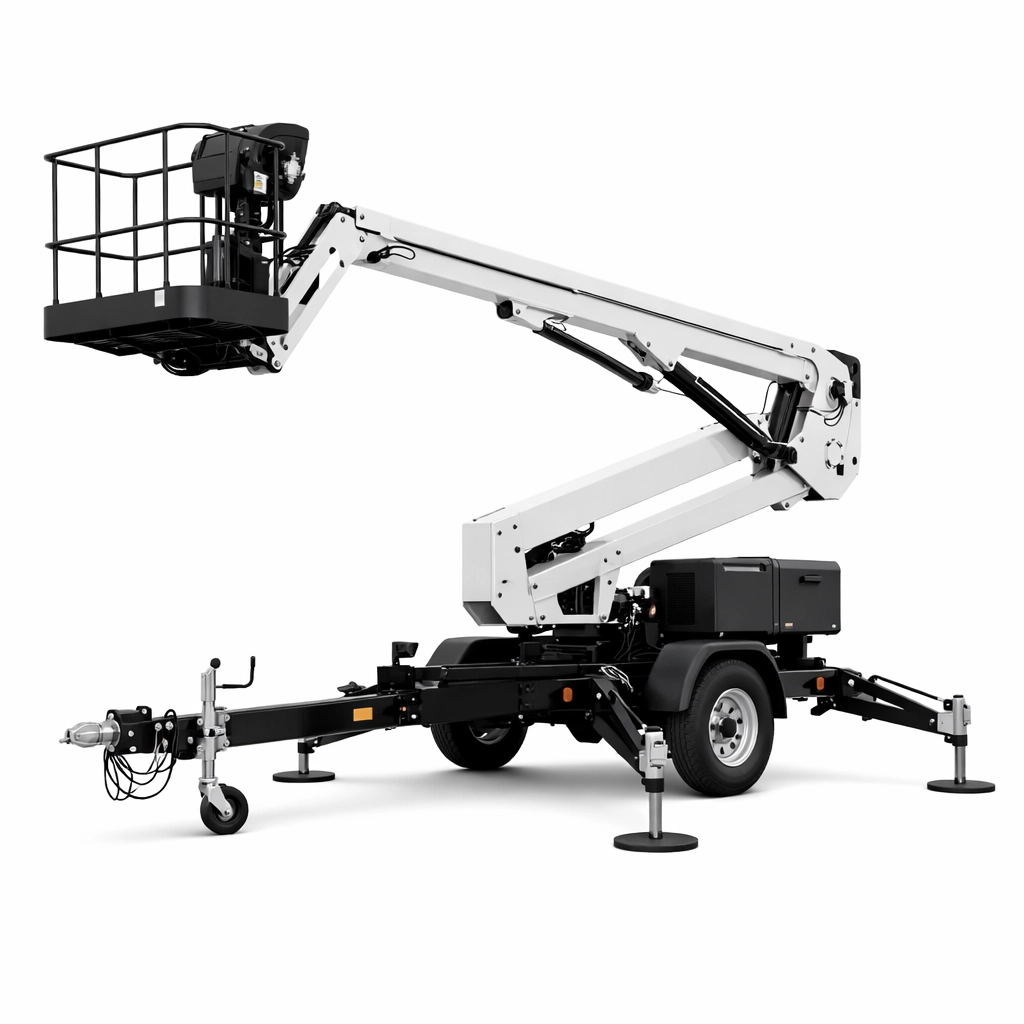 رافعة مقطورة للايجار في الرياض